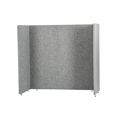 Stellwand Akustik to go 3000 silent.line U-Form, Akustik- & Sichtschutz, B 1800 x H 1500 mm