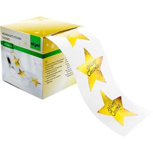 Sticker Christmas Stars, 200 Stück Sticker Christmas Stars, 200 Stück