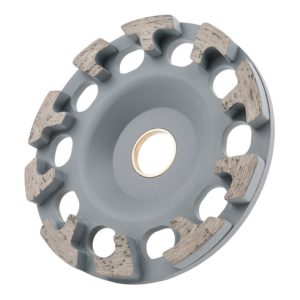 STIER Diamant-Schleiftopf Ø130mm Bohrung 25,0 / 22,23 mm Beton/Universal, Diamantschleifteller