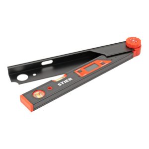 STIER Digitaler Winkelmesser SDW 450 LCD-Display ±0,1° Aluminium 450 mm STIER Digitaler Winkelmesser SDW 450 LCD-Display ±0,1° Aluminium 450 mm