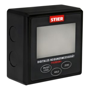 STIER Digitales Neigungsmessgerät Premium+, LCD-Display, +-0,2° STIER Digitales Neigungsmessgerät Premium+, LCD-Display, +-0,2°