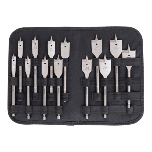 STIER Flachfräsbohrer Set 10 - 32 mm 1/4"
