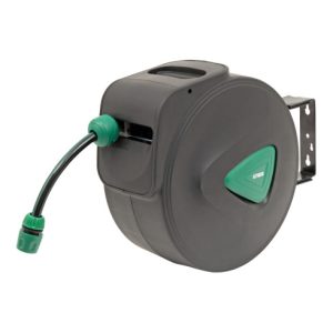 STIER Garten-Schlauchtrommel SGS-300, 30+2 m, mit Sprühpistole, Automatik, schwenkbar STIER Garten-Schlauchtrommel SGS-300, 30+2 m, mit Sprühpistole, Automatik, schwenkbar