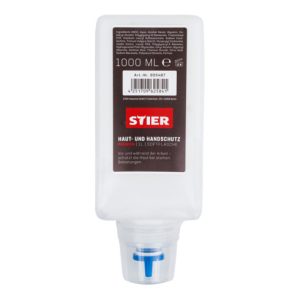 STIER Haut- und Handschutz Premium 1l Softflasche für STIER Handreiniger Spender Set STIER Haut- und Handschutz Premium 1l Softflasche für STIER Handreiniger Spender Set