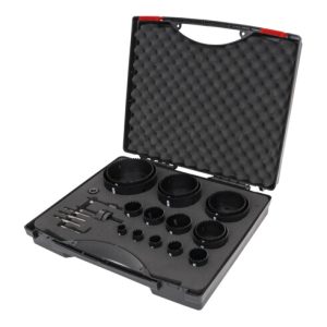 STIER Lochsägen-Set HSS-Co8 Bimetall, 21-teilig, 19 – 121 x 44 mm STIER Lochsägen-Set HSS-Co8 Bimetall, 21-teilig, 19 – 121 x 44 mm