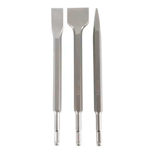 STIER Meißel-Set, SDS-plus, 3-teilig