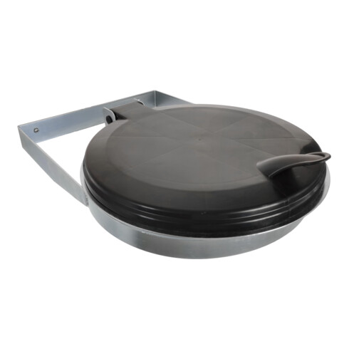 STIER Müllsackhalter zur Wandbefestigung schwarz für 120l Volumen BxTxH 550x370x100mm