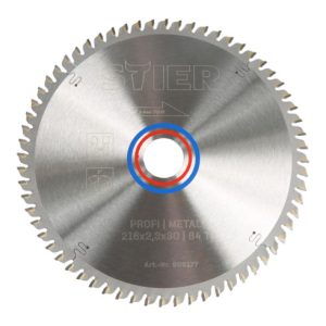 STIER Profi Kreissägeblatt Metall 216×2,3×30 64TF 0° Spanwinkel STIER Profi Kreissägeblatt Metall 216×2,3×30 64TF 0° Spanwinkel