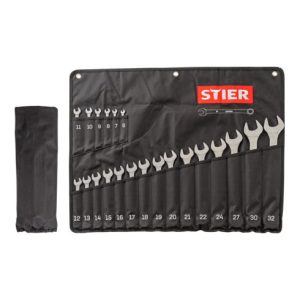 STIER Ringmaulschlüssel-Satz SW 6 – 32 mm 21-teilig STIER Ringmaulschlüssel-Satz SW 6 – 32 mm 21-teilig