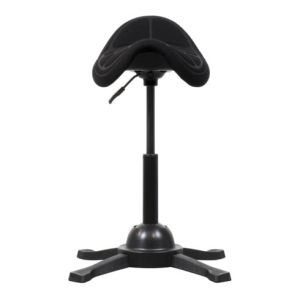 STIER Sattelhocker mit Sitzmulde Sitzhöhe 480-660mm schwarz STIER Sattelhocker mit Sitzmulde Sitzhöhe 480-660mm schwarz