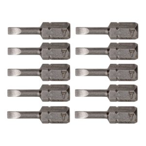 STIER Schlitz-Bit 3,0 x 0,5 mm, Form C 6,3, Länge 25 mm, 10er Pack
