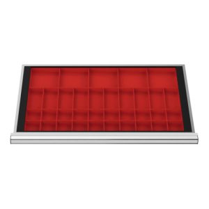 STIER Schubladeneinteilung Kleinteilekästen BLH 100 mm Innenmaß 800×450 mm 5 KTK 150×150 mm STIER Schubladeneinteilung Kleinteilekästen BLH 100 mm Innenmaß 800×450 mm 5 KTK 150×150 mm
