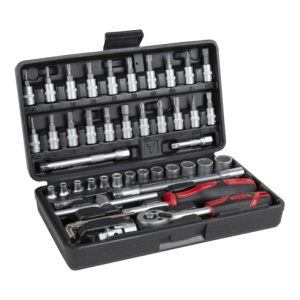 STIER Steckschlüssel-Satz 1/4″ 48-teilig