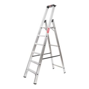 STIER Stufen Stehleiter Premium 6 Stufen einseitig begehbar STIER Stufen Stehleiter Premium 6 Stufen einseitig begehbar