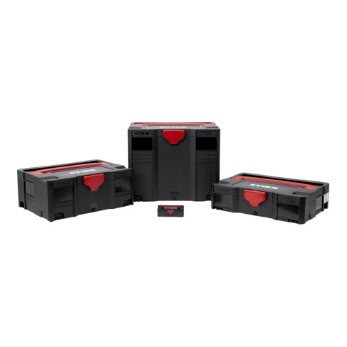 STIER Systainer-Set 3-teilig + Gratis Micro-Systainer