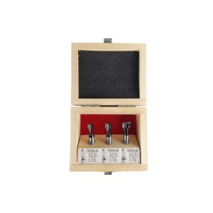 STIER T-Nutfräser-Set 3-teilig M5 M6 und M8 Schrauben 8 mm für Oberfräsen STIER T-Nutfräser-Set 3-teilig M5 M6 und M8 Schrauben 8 mm für Oberfräsen