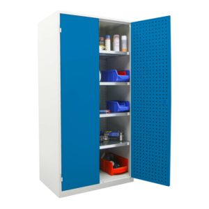 STIER Werkstattschrank LP 1940x1000x600mm enzianblau STIER Werkstattschrank LP 1940x1000x600mm enzianblau