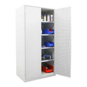 STIER Werkstattschrank LP 1940x1000x600mm lichtgrau STIER Werkstattschrank LP 1940x1000x600mm lichtgrau
