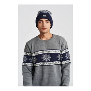 STIHL Beanie WINTER SEASON 23 Blau/Grau STIHL Beanie WINTER SEASON 23 Blau/Grau