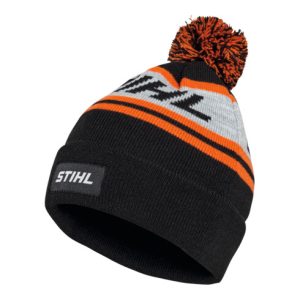 STIHL Mütze POMPON 24 Schwarz/Orange/Grau STIHL Mütze POMPON 24 Schwarz/Orange/Grau