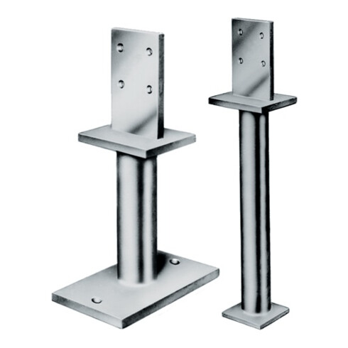 Stützenfuß PIS/PISB 100x80x10mm STA st.verz.z.Schr.