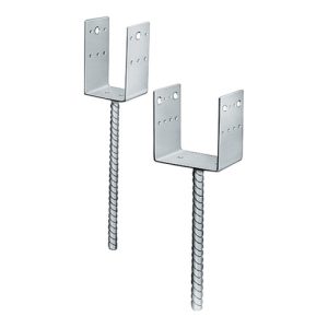 Stützenfuß PPD 100x70x126x5mm STA st.verz.z.Bet.