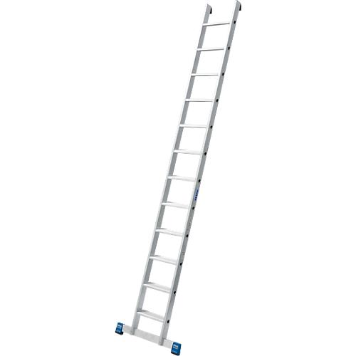 Stufen-Anlegeleiter, 12 Stufen, mit Traverse