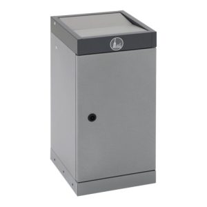 Stumpf Sortssystem ProTec-Plus, graualu/7016, verzinkter Innenbehälter, 30 Liter Stumpf Sortssystem ProTec-Plus, graualu/7016, verzinkter Innenbehälter, 30 Liter