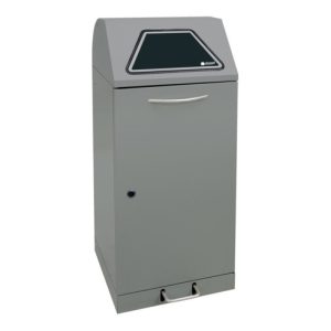 Stumpf Sortsystem Modul-Vario 120, graualu-struktur Innenbehälter, 120 Liter, Trethebel Stumpf Sortsystem Modul-Vario 120, graualu-struktur Innenbehälter, 120 Liter, Trethebel