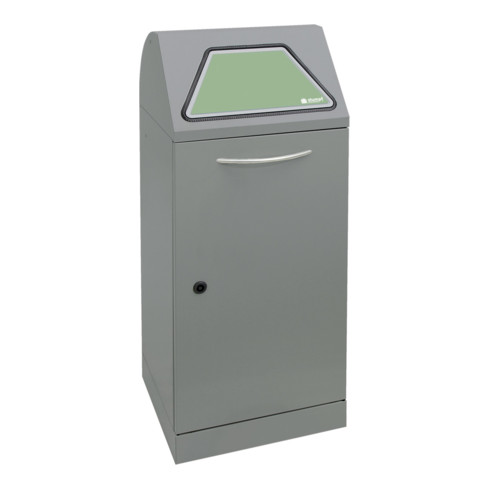 Stumpf Sortsystem Modul-Vario 75 graualu-struktur, verzinkter Innenbehälter, 75 Liter