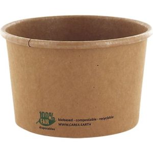Suppenbecher Papstar pure, 230 ml, Ø 98 x 60 mm, 25 Stk., Frischfaser-Karton, kompostierbar, braun Suppenbecher Papstar pure, 230 ml, Ø 98 x 60 mm, 25 Stk., Frischfaser-Karton, kompostierbar, braun