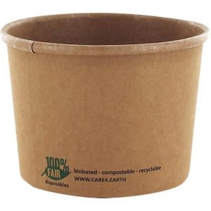 Suppenbecher Papstar pure, 350 ml, Ø 98 x 70 mm, 25 Stk., Frischfaser-Karton, kompostierbar, braun Suppenbecher Papstar pure, 350 ml, Ø 98 x 70 mm, 25 Stk., Frischfaser-Karton, kompostierbar, braun