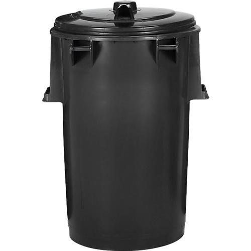 System-Mülleimer SME, Volumen 35 l, ohne Bügel, anthrazit