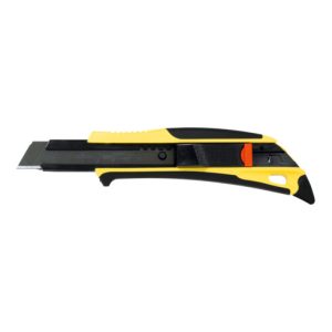 Tajima Universal-Sicherheits-Messer QuickBack mit 2K-Griff und Arbeitsspitze mit 1 Klinge Razar Black, 18 mm Tajima Universal-Sicherheits-Messer QuickBack mit 2K-Griff und Arbeitsspitze mit 1 Klinge Razar Black, 18 mm