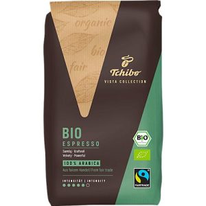 Tchibo Vista Collection Bio Espresso, 1 kg, ganze Bohnen Tchibo Vista Collection Bio Espresso, 1 kg, ganze Bohnen