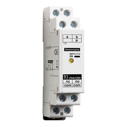 TCS Tür Control Türöffner-Relais f. Hutschiene FAA1200-0400