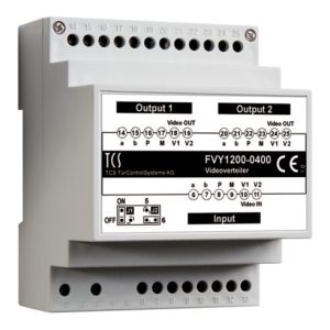 TCS Tür Control Videosignalverteiler 2fachVT02-SG FVY1200-0400 TCS Tür Control Videosignalverteiler 2fachVT02-SG FVY1200-0400