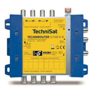 TechniSat Router Kaskade TECHNIROUTER5/1x8KR TechniSat Router Kaskade TECHNIROUTER5/1x8KR