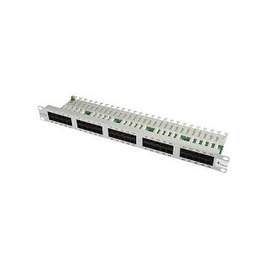 Telegärtner ISDN/Telephone Patch Panel MPPI50-H – Patch Panel – UTP – RJ-45 X 50 – Hellgrau, RAL 7035 – 1U Telegärtner ISDN/Telephone Patch Panel MPPI50-H – Patch Panel – UTP – RJ-45 X 50 – Hellgrau, RAL 7035 – 1U
