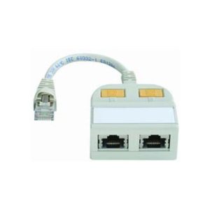 Telegärtner Modular-T-Adapter 2xTR/geschirmt 100023152 Telegärtner Modular-T-Adapter 2xTR/geschirmt 100023152