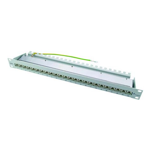 Telegärtner PatchPanel MPP24-HS Cat.6A RAL 9005 sw 100007034