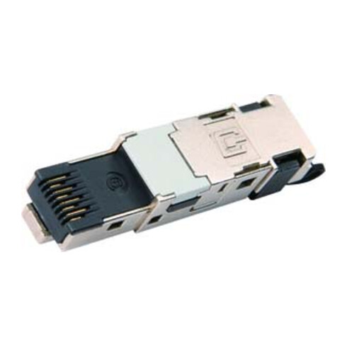Telegärtner STX RJ45 Stecker AWG22-26 Cat.6 sw 100007453