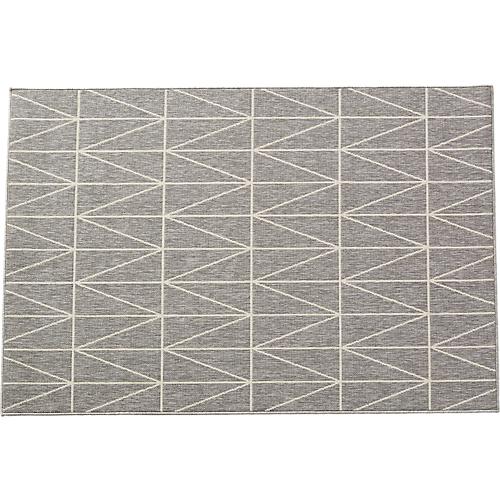 Teppich Fenix, PP, Florhöhe 4 mm, waschbar, B 1600 x T 2300 mm, Modell B
