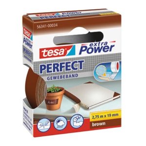 Tesa extra Power braun 2,75m:19mm Gewebeband Tesa extra Power braun 2,75m:19mm Gewebeband