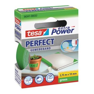 tesa Gewebeband extra Power Perfect 56341-00032 19mmx2,75m grün tesa Gewebeband extra Power Perfect 56341-00032 19mmx2,75m grün