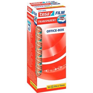 TESA® Klebefilm, ø 26 mm, 33 m x 15 mm, transparent TESA® Klebefilm, ø 26 mm, 33 m x 15 mm, transparent