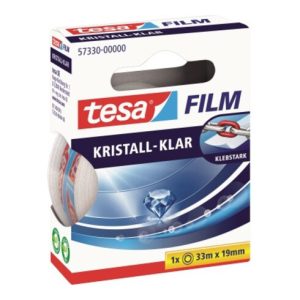 tesa Klebefilm tesafilm kristall- klar 57330-00000 19mmx33m tesa Klebefilm tesafilm kristall- klar 57330-00000 19mmx33m