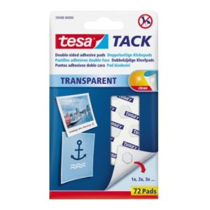 tesa Klebepad TACK 59408-00000-00 doppelseitig 10x10mm 72 St./Pack. tesa Klebepad TACK 59408-00000-00 doppelseitig 10x10mm 72 St./Pack.