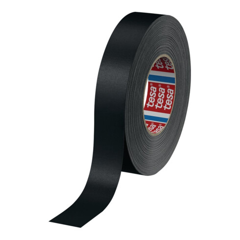 tesa® 4651 Premium Gewebeband 50 m × 30 mm schwarz