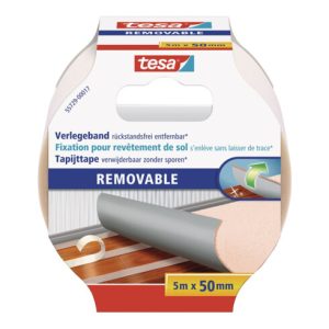 tesa® 55729 Doppelseitiges Verlegeband Removable 5 m × 50 mm tesa® 55729 Doppelseitiges Verlegeband Removable 5 m × 50 mm